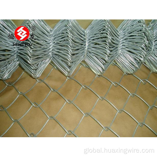 Black Chain Link Fence PVC coated chain link fence for house garden Factory
